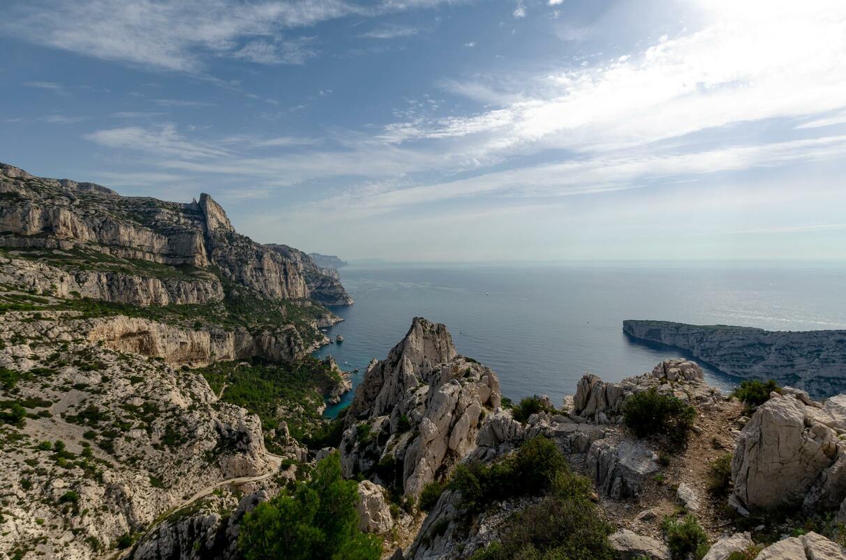 Photo du Parc national des Calanques, activité à Marseille