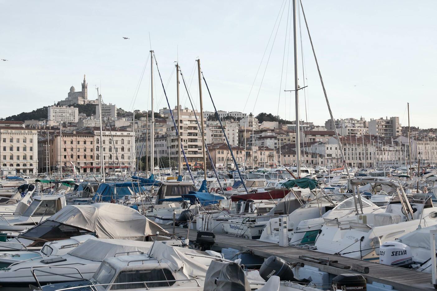 Photo du Vieux-Port, activité à Marseille